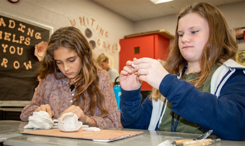 Students create imagery projects
